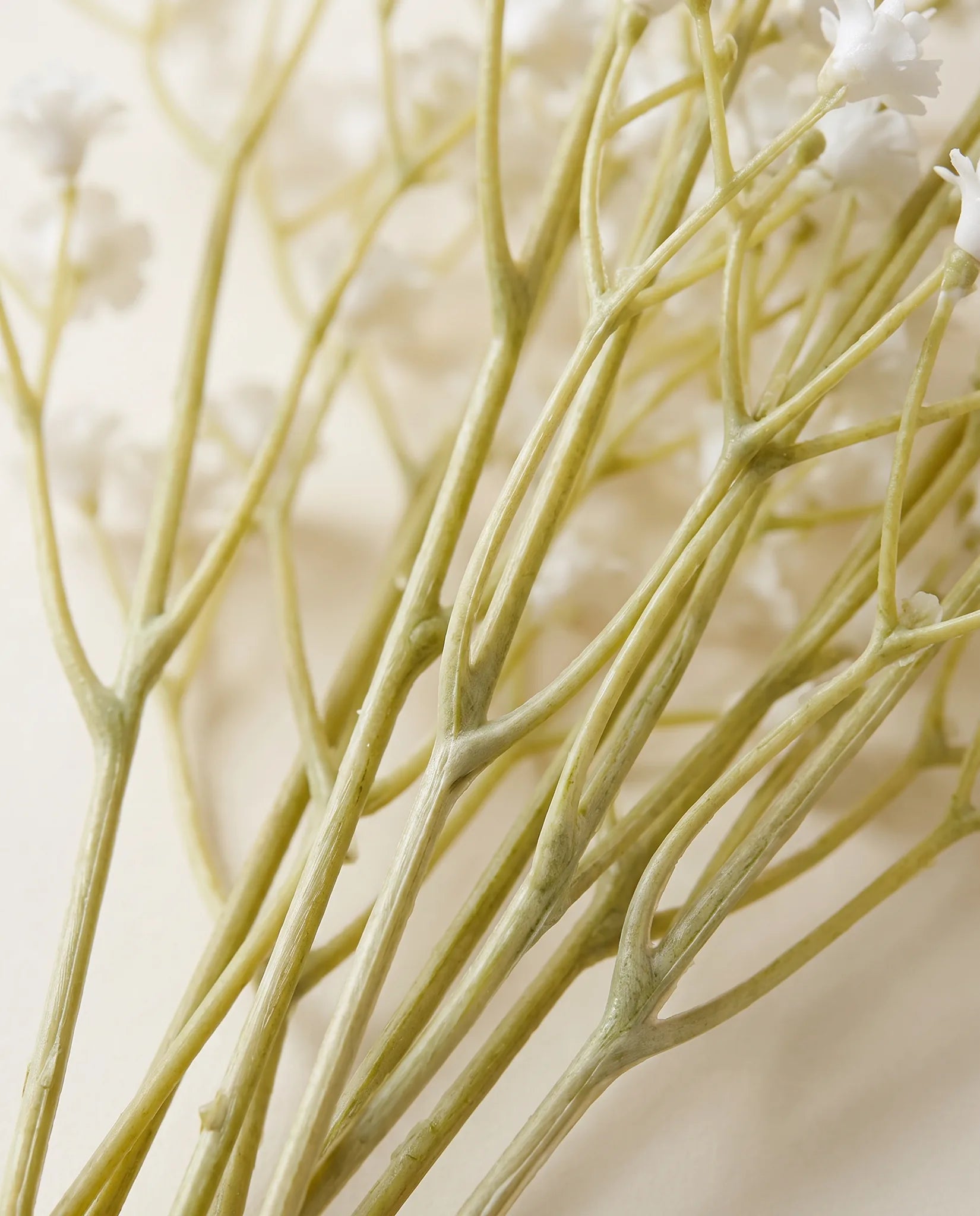 Détail des tiges ramifiées du bouquet artificiel Poussière d'Étoiles